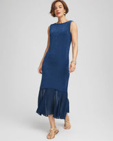 Chico's Petites Travelers™ Petite Chiffon Hem Dress