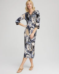 Chico's Petites Petite Travelers™ Paisley Maxi Dress