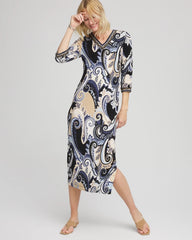 Chico's Petites Petite Travelers™ Paisley Maxi Dress