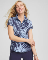 Chico's Collections Zenergy® UPF Sketch Half Zip