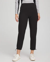 Chico's Collections Zenergy® UPF Rib Mix Cropped Pants