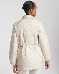 Chico's Collections Zenergy® Water-Resistant Quilted Anorak Jacket