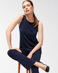 Chico's Collections Travelers™ Classic Side-Slit Tank