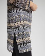 Chico's Collections Travelers™ Knit Chevron Open-Front Cardigan