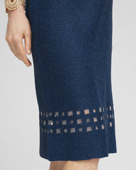 Chico's Collections Travelers™ Sleeveless Crushed Cutout-Hem Dress