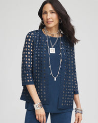 Chico's Collections Travelers™ Collection Cutout Crush Jacket