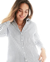 Chico's Collections No Iron™ Lurex Striped Shirt