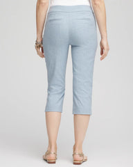 Chico's Collections Brigitte™ Cross Dye Capri Pants