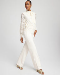 Chico's Collections Juliet Wide Full Length Pant