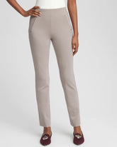 Chico's Collections Juliet Slim Trim Detail Ankle Pants