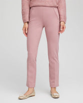 Chico's Collections Juliet Slim Trim Detail Ankle Pants