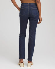 Chico's Collections Girlfriend Slim Full-Length Jeans