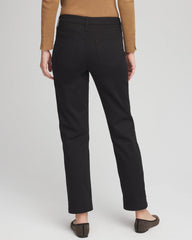 Chico's Collections Girlfriend Straight Ankle Jeans