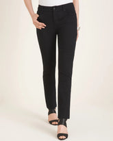 Chico's Collections Girlfriend Slim Straight Jeans