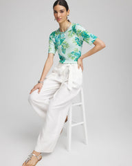 Chico's Clothing Pima Short Sleeve Everyday Tee