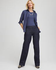 Chico's Clothing Touch of Cool™ Layering Tee
