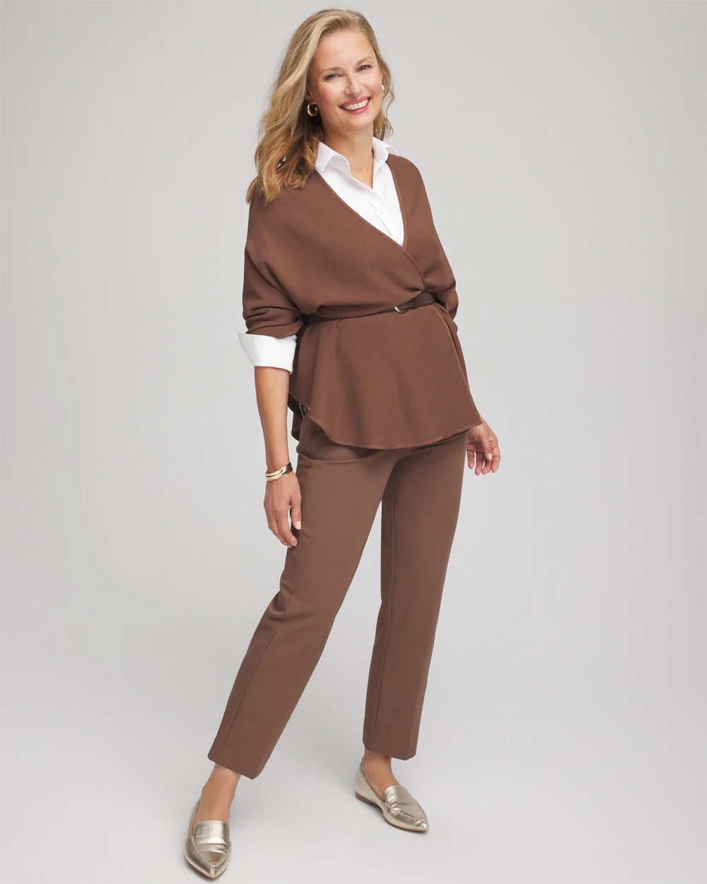 Chico's Clothing Lightweight Juliet Straight Ankle Pants