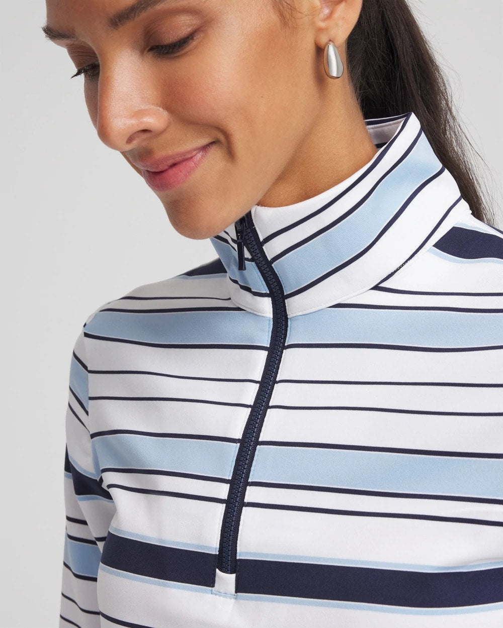 Chico's Clothing Zenergy® UPF Half Zip