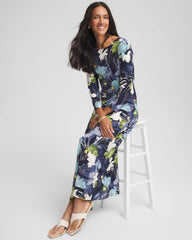 Chico's Clothing Dance Boatneck Column Maxi Dress