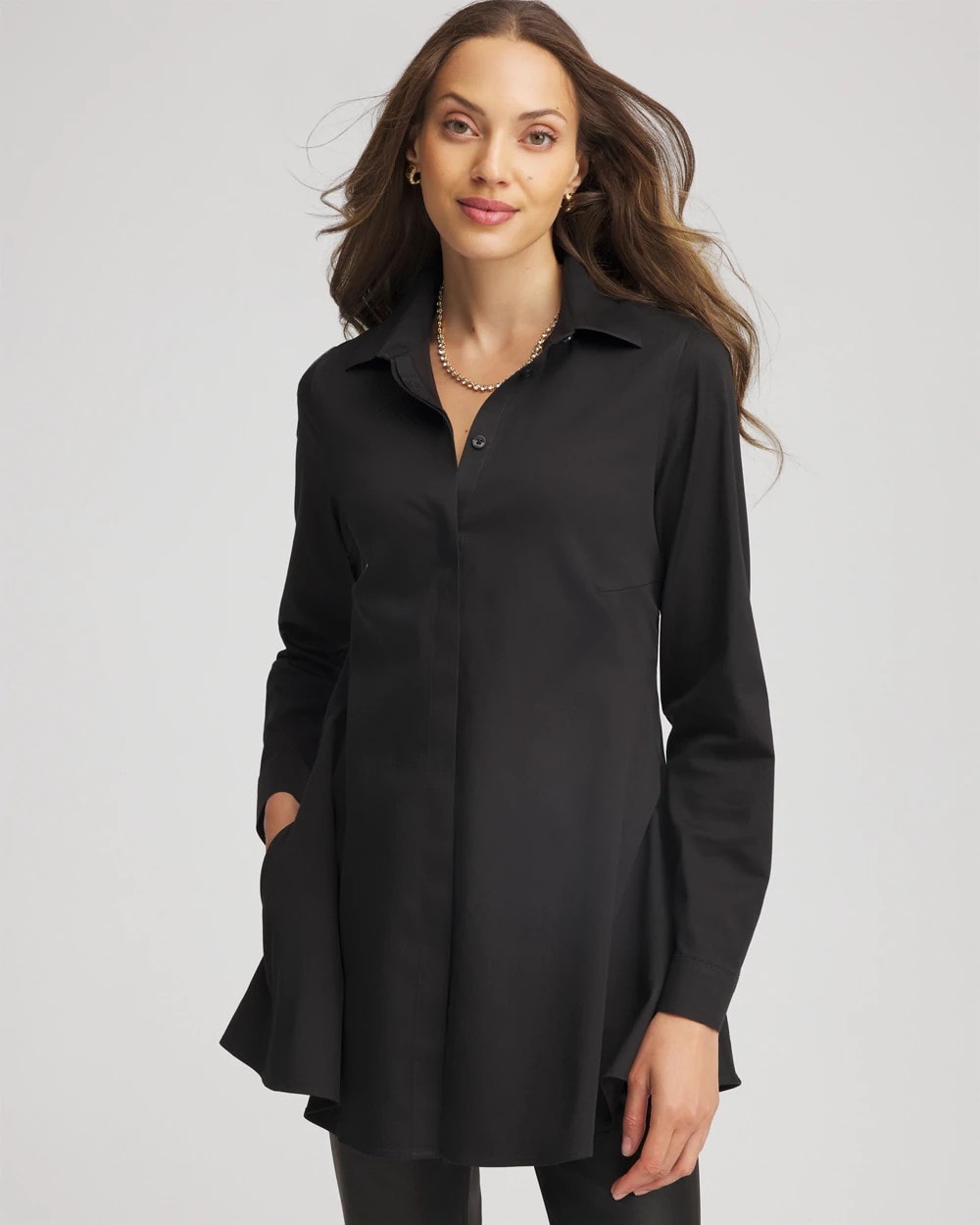 Chico's Clothing No Iron™ Pocketed Tunic