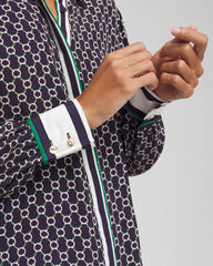 Chico's Clothing Faux Silk Twill Shirt