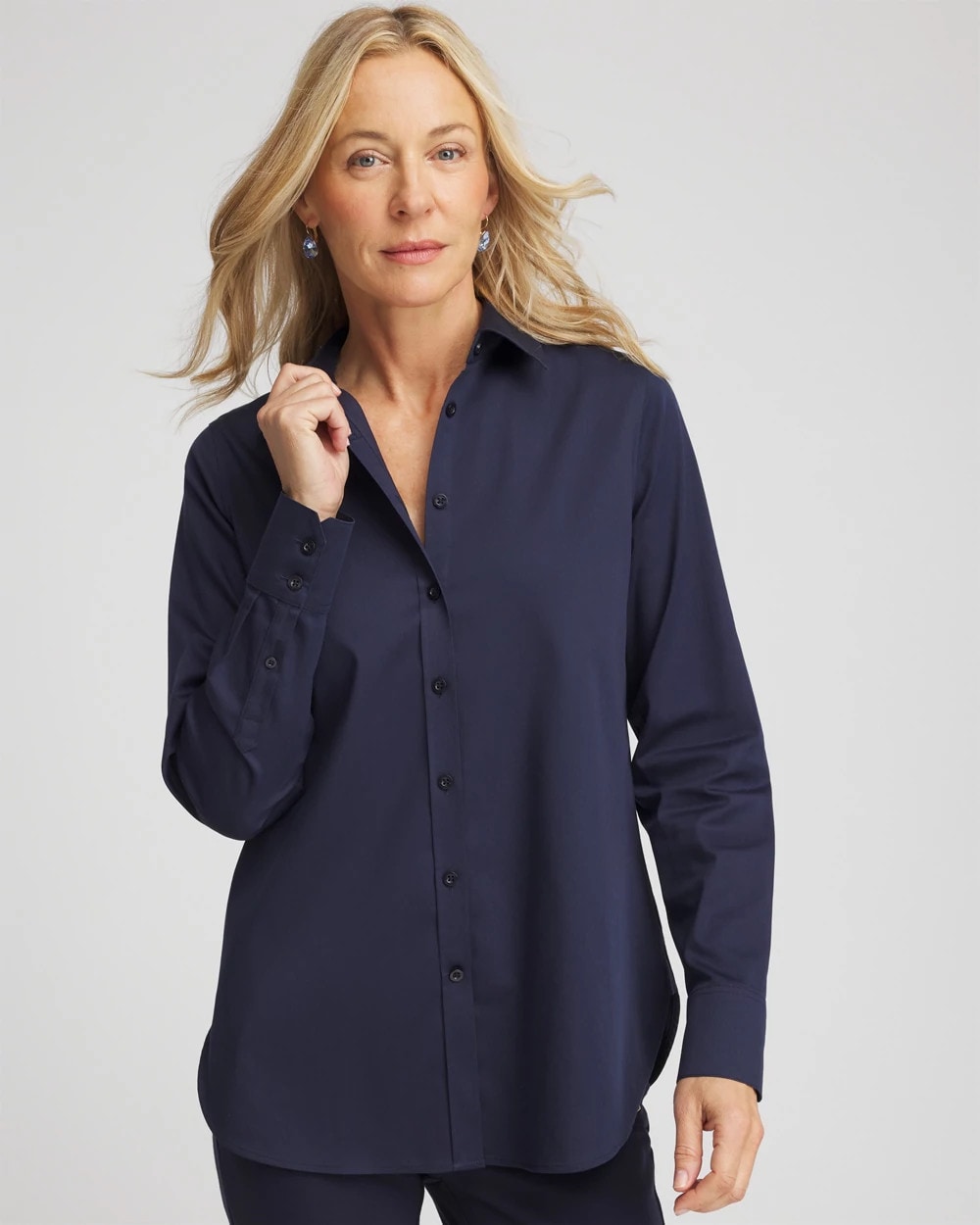 Chico's Clothing No Iron™ Stretch Shirt