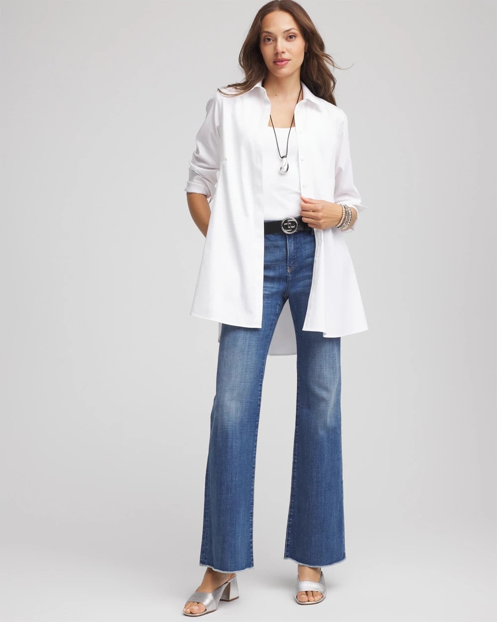 Chico's Clothing No Iron™ Pocketed Tunic