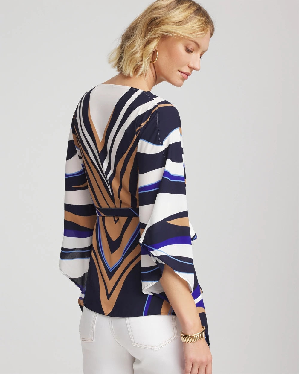 Chico's Clothing Voyage Belted Poncho