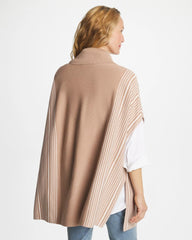 Chico's Clothing Turtleneck Sweater Poncho