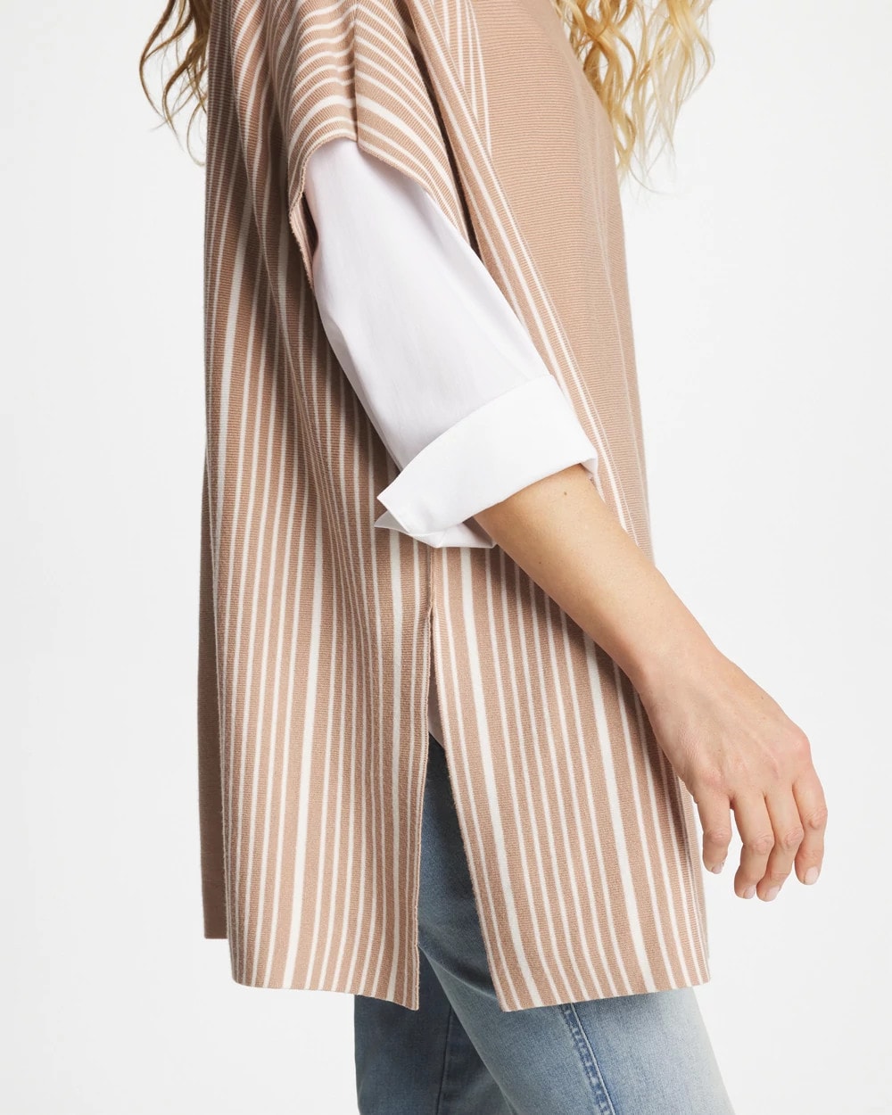 Chico's Clothing Turtleneck Sweater Poncho