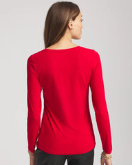 Chico's Clothing Touch of Cool™ Layering Tee