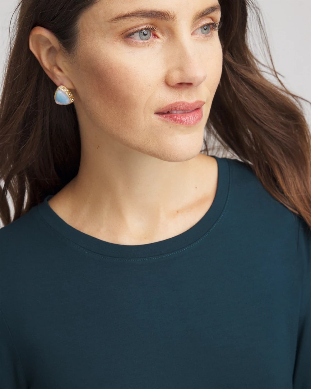 Chico's Clothing Touch of Cool™ Layering Tee