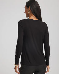 Chico's Clothing Touch of Cool™ Layering Tee