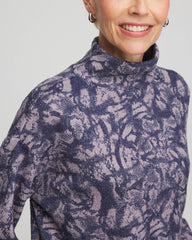 Chico's Clothing Animal Cozy Turtleneck