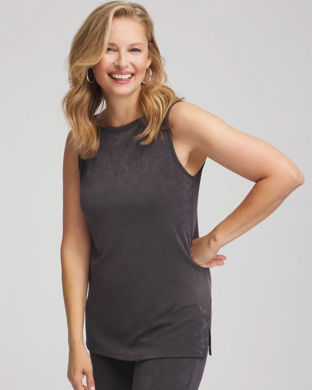 Chico's Clothing Travelers™ Classic Side-Slit Tank