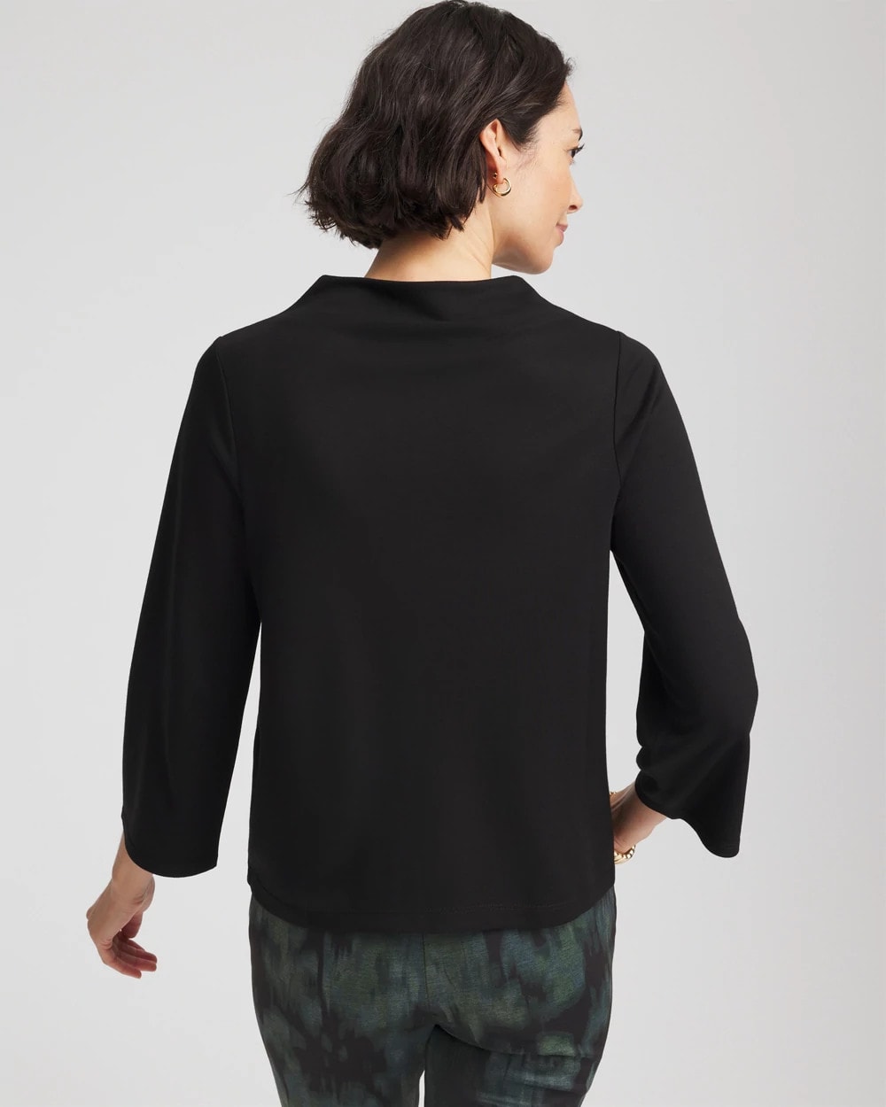 Chico's Clothing Embellished Structured Top
