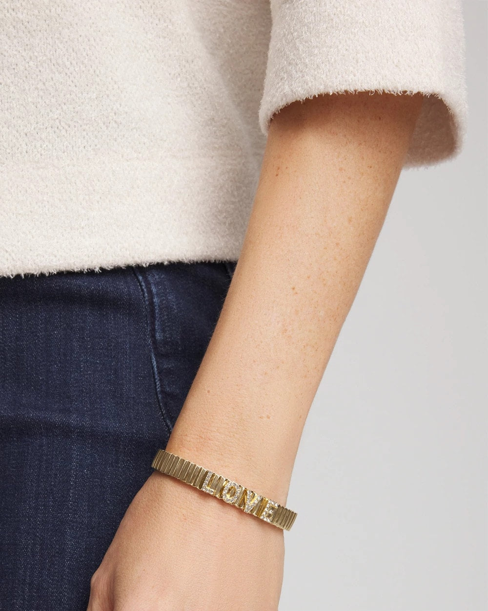 Chico's Jewelry Love Watch Band Bracelet