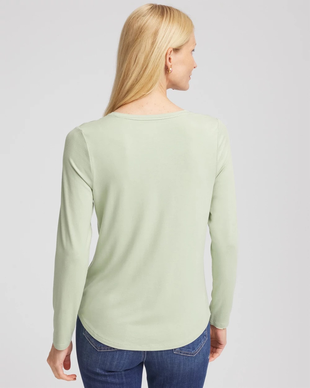 Chico's Clothing Touch of Cool™ V-Neck Layering Tee