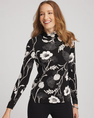 Chico's Clothing Touch of Cool™ Mockneck Layering Tee