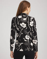 Chico's Clothing Touch of Cool™ Mockneck Layering Tee