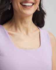 Chico's Clothing Contour Cotton™ Square Neck Tank