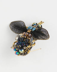 Chico's Jewelry Beaded Bee Brooch