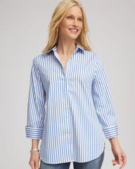 Chico's Clothing No Iron™ Stretch Striped Shirt