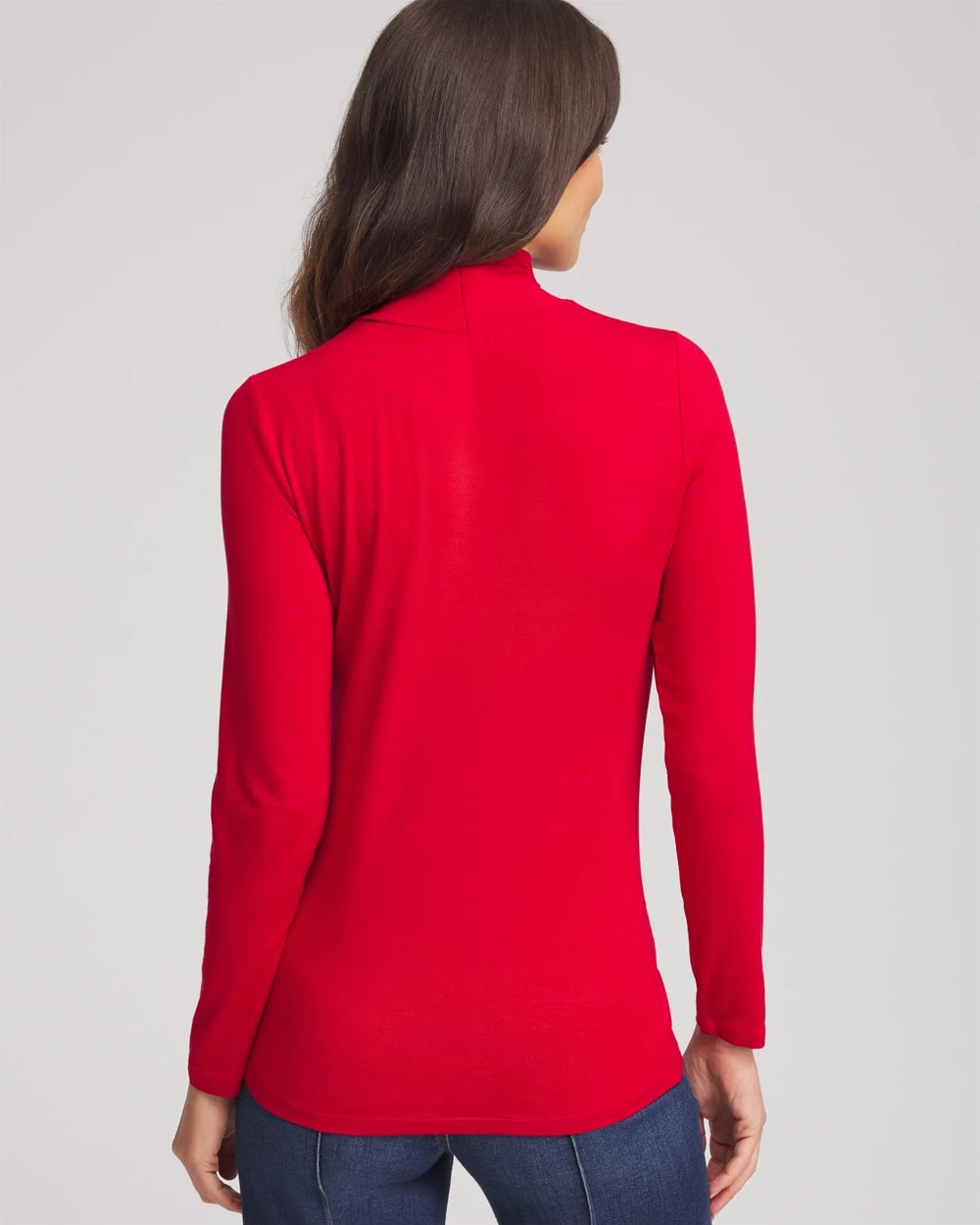 Chico's Clothing Touch of Cool™ Mockneck Layering Tee