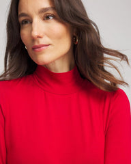 Chico's Clothing Touch of Cool™ Mockneck Layering Tee