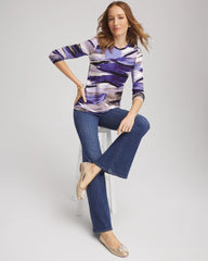 Chico's Clothing Touch of Cool™ Crewneck Layering Tee
