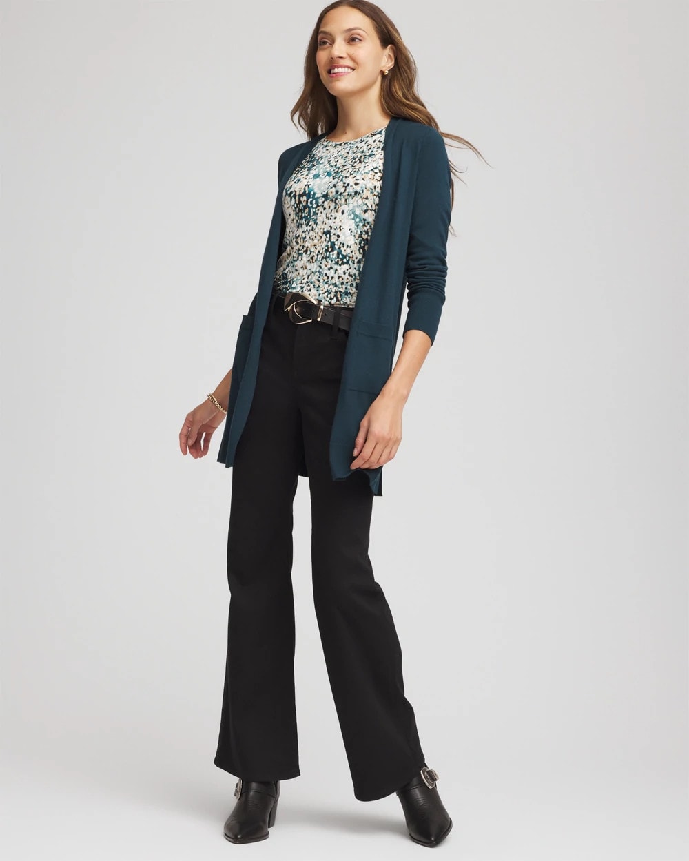 Chico's Clothing Touch of Cool™ Layering Tee