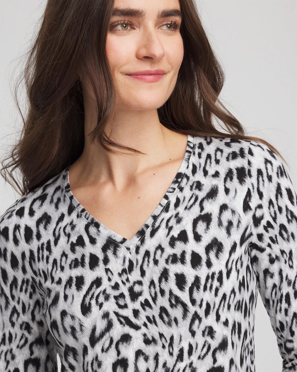 Chico's Clothing Touch of Cool™ V-Neck Layering Tee