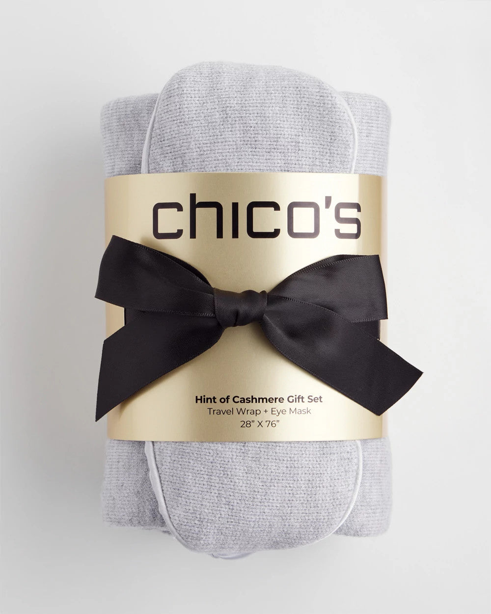 Chico's Clothing Wrap & Eye Mask Travel Set