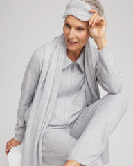 Chico's Clothing Wrap & Eye Mask Travel Set